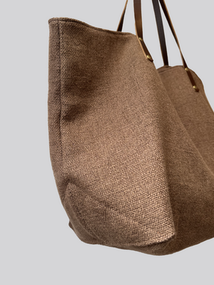 Fabric Tote Bag - Coffee