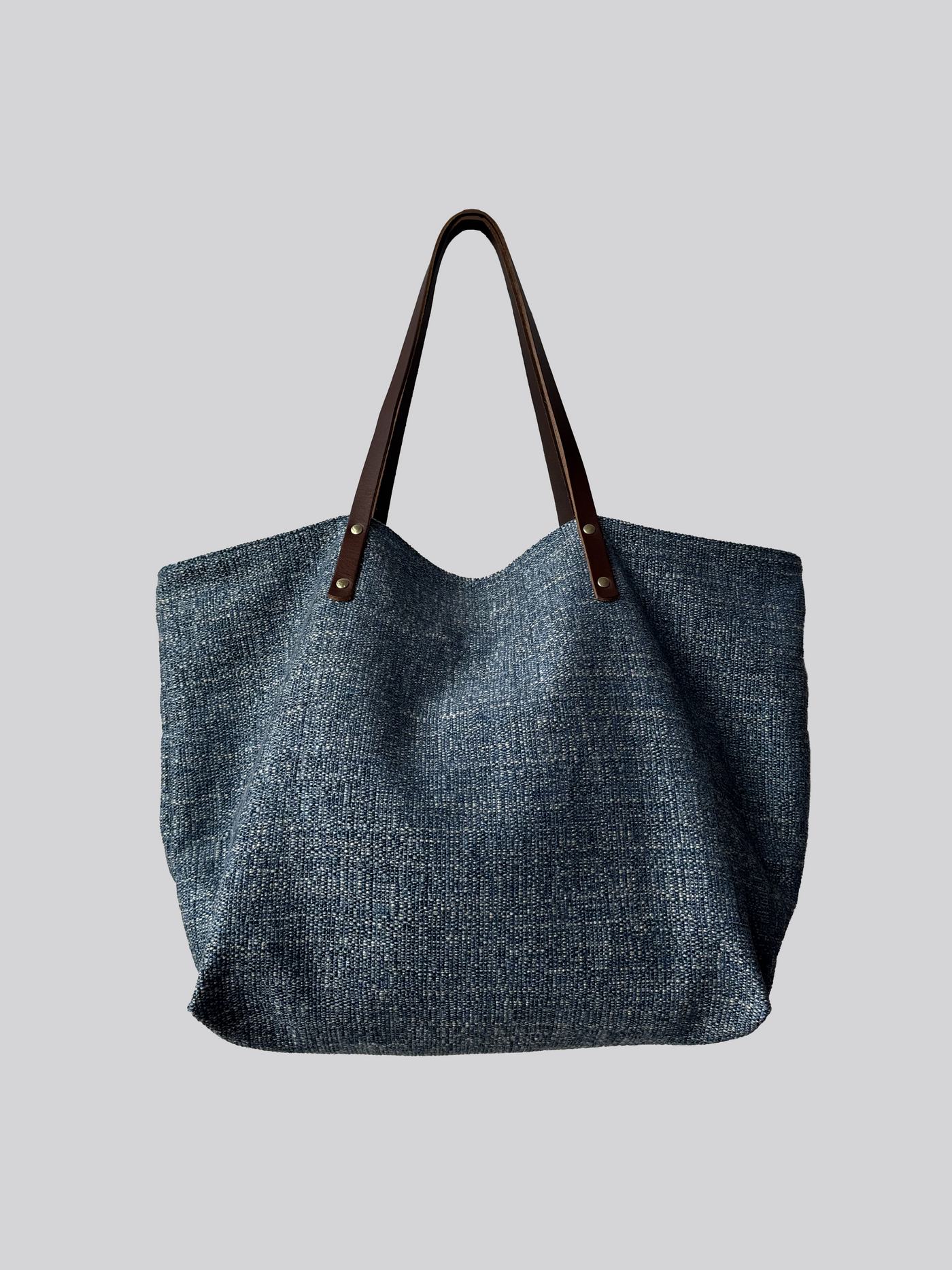 Fabric Tote Bag - Denim}