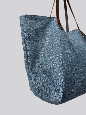 Fabric Tote Bag - Denim