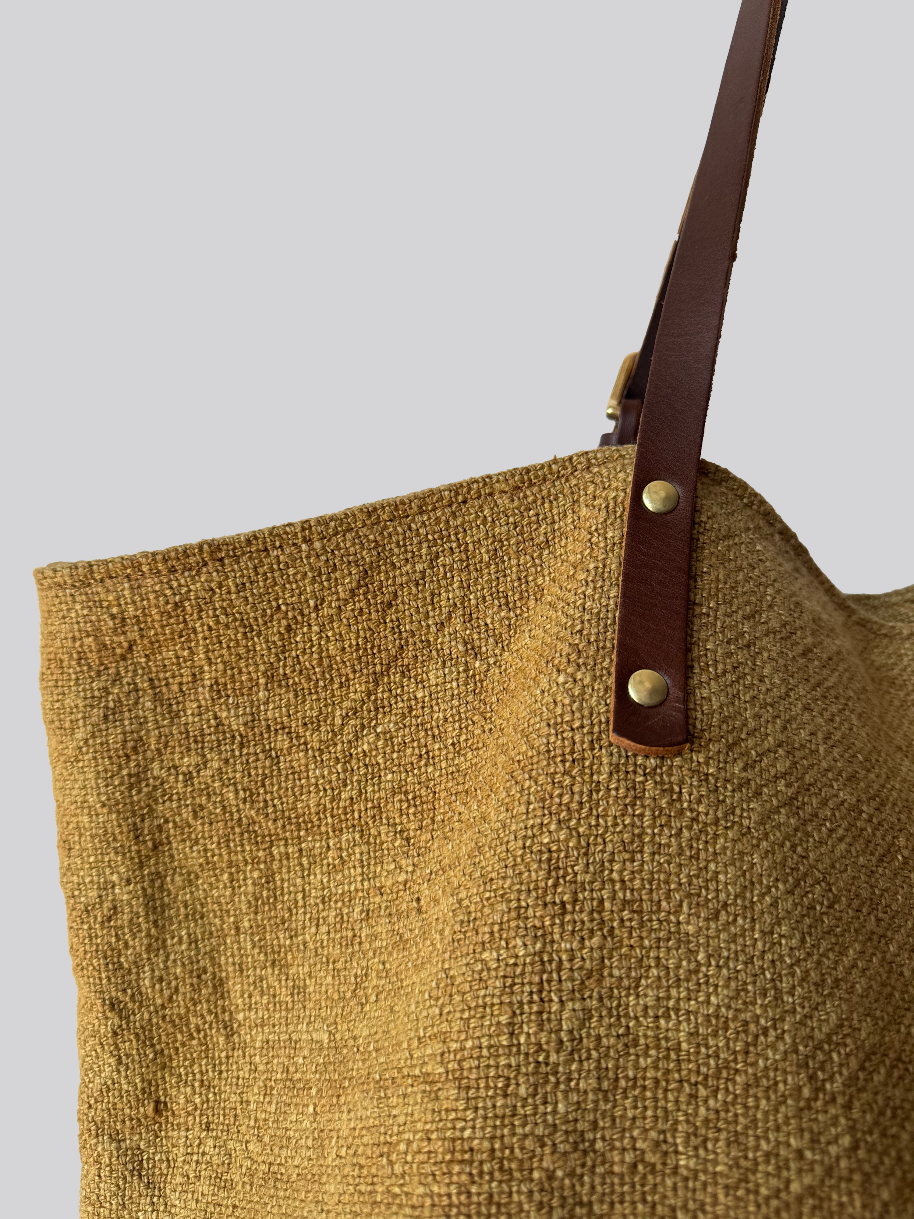 Fabric Tote Bag - Dijon