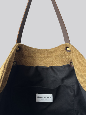 Fabric Tote Bag - Dijon