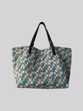 Fabric Tote Bag - Geometric - Last one
