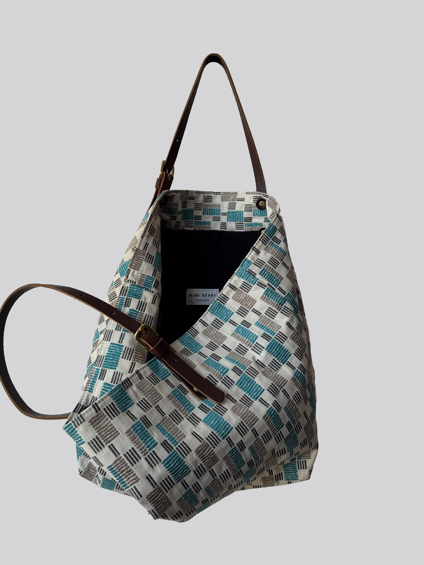 Fabric Tote Bag - Geometric}