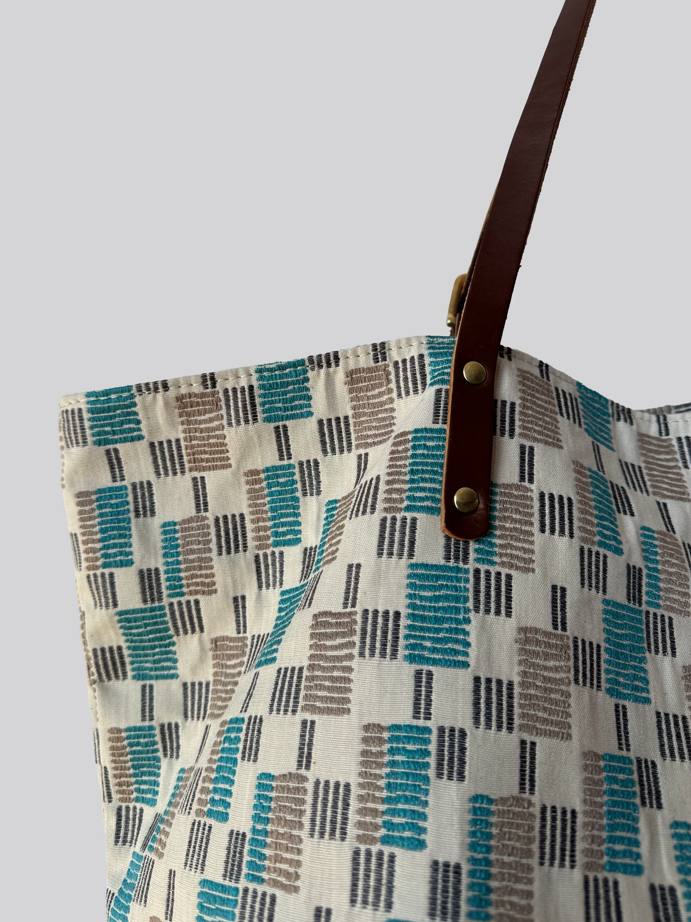 Fabric Tote Bag - Geometric}
