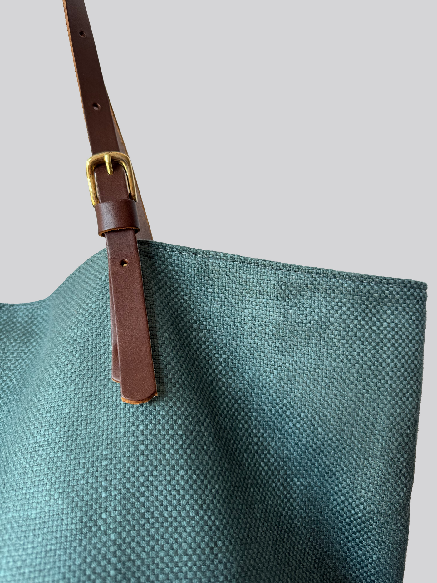 Fabric Tote Bag - Jade}
