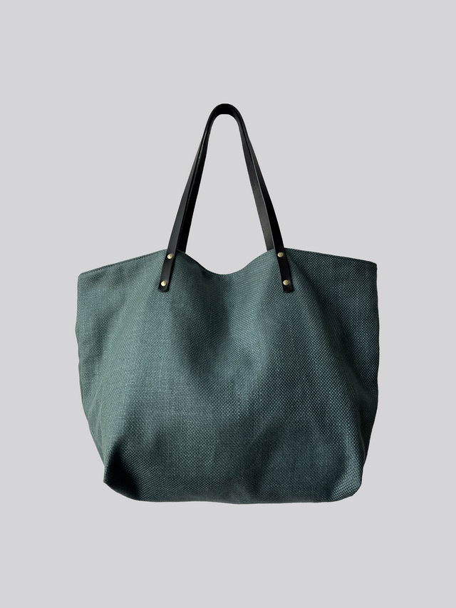 Fabric Tote Bag - Jade