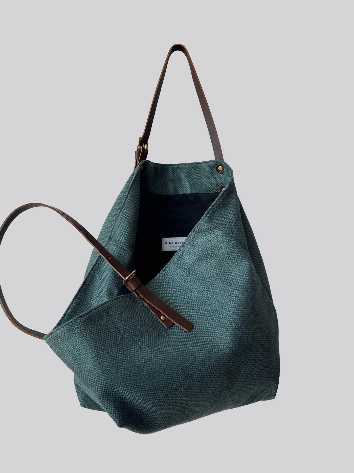 Fabric Tote Bag - Jade}