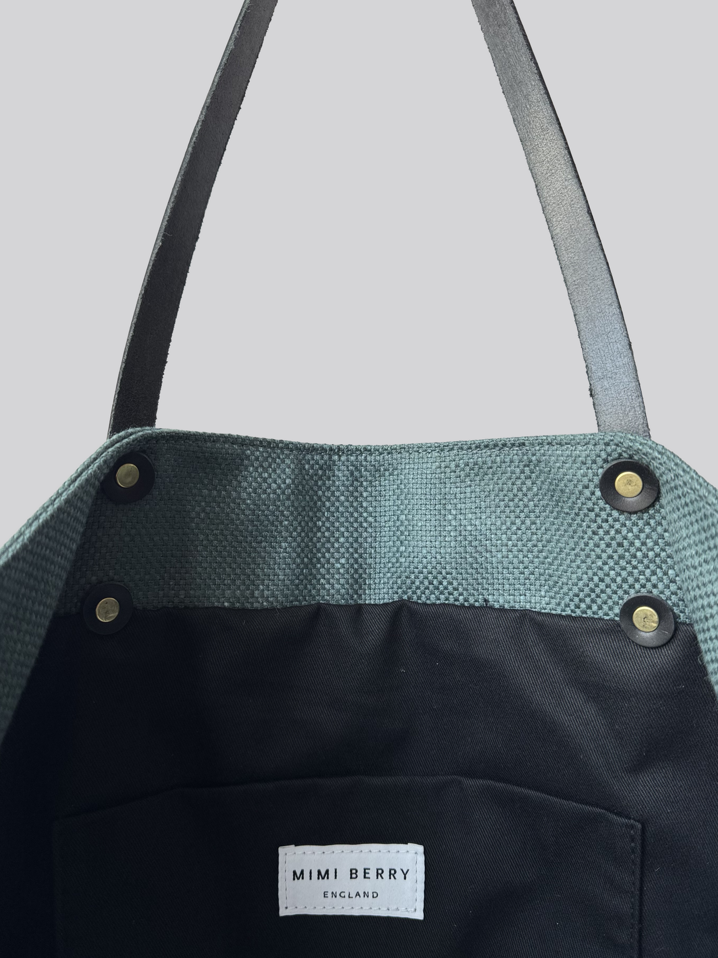 Fabric Tote Bag - Jade}