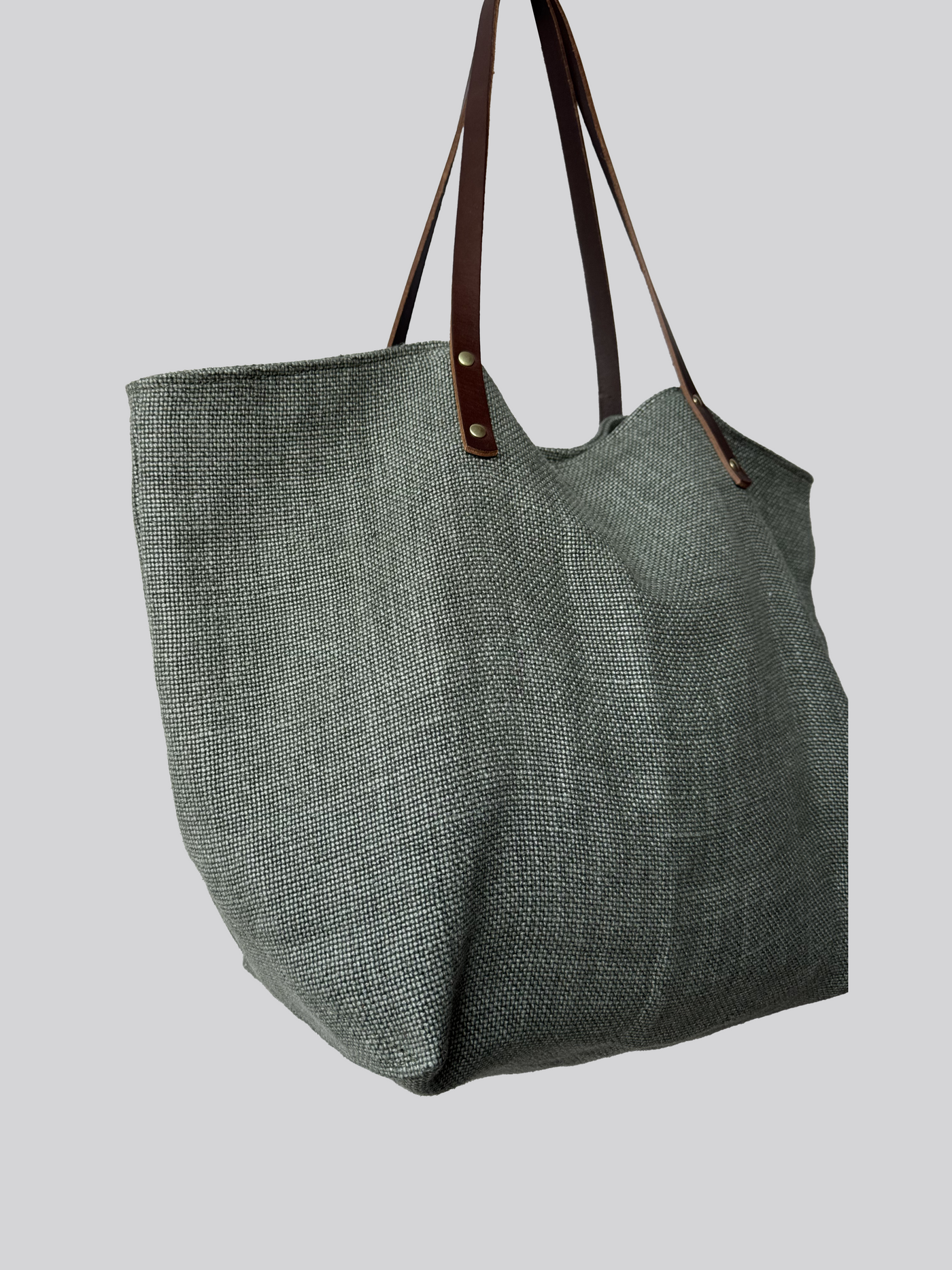 Fabric Tote Bag - Sage}