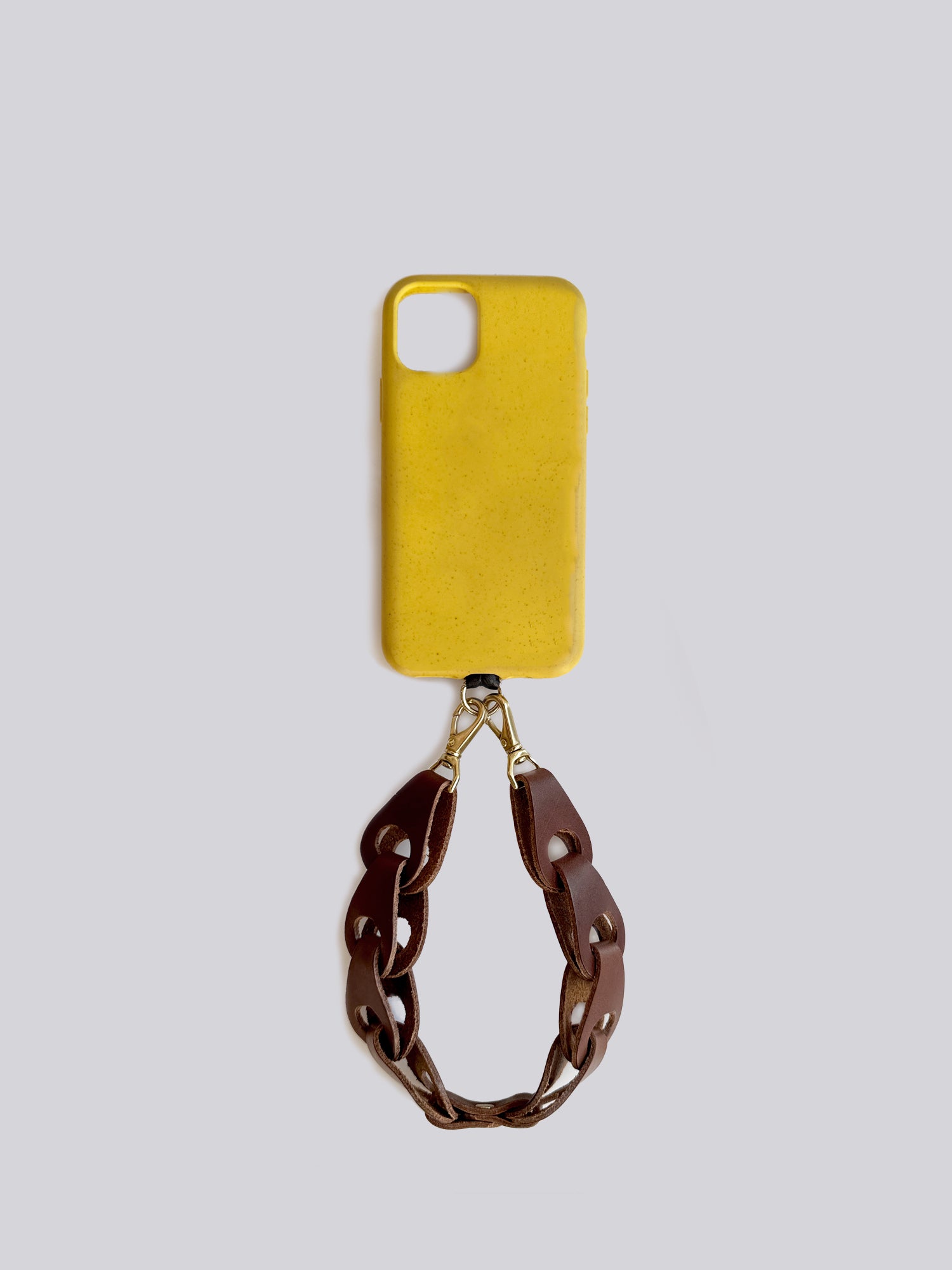 Wrist Phone Strap - Brown