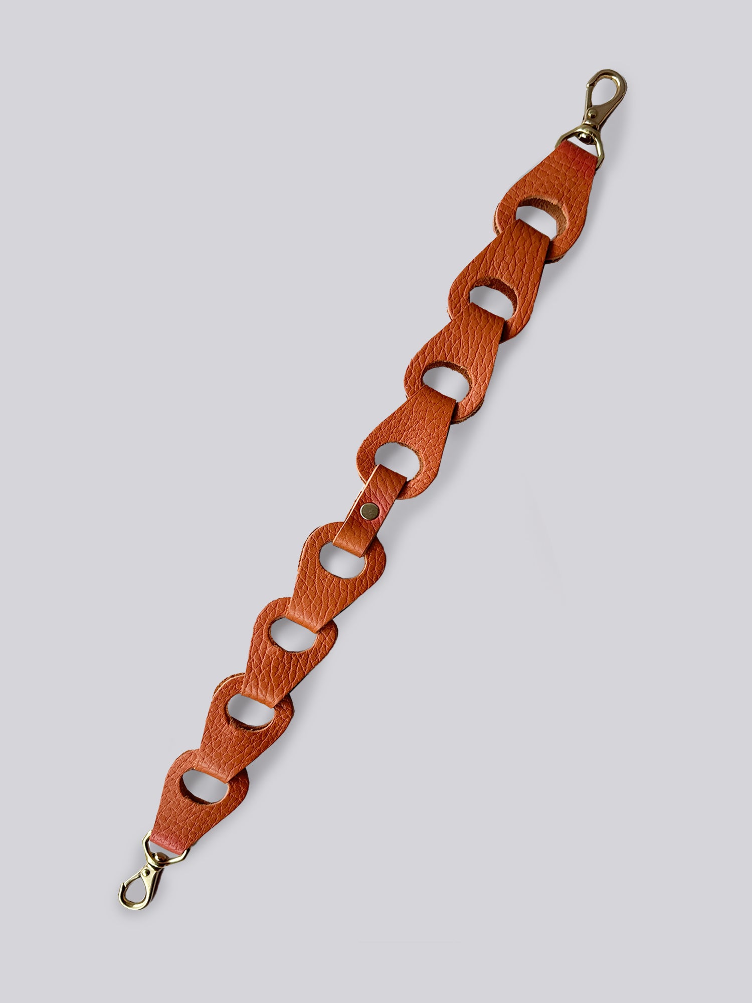 Wrist Phone Strap - Grainy Orange