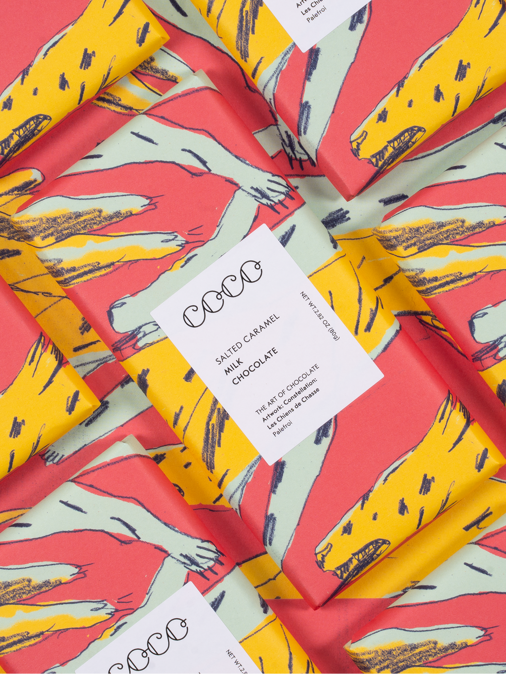 Salted Caramel Milk Chocolate Bar by COCO Chocolatier