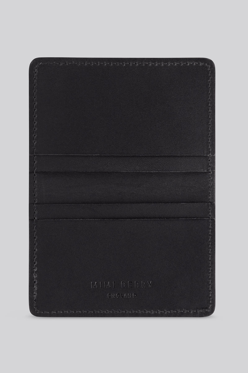 Bifold Card Wallet - Black