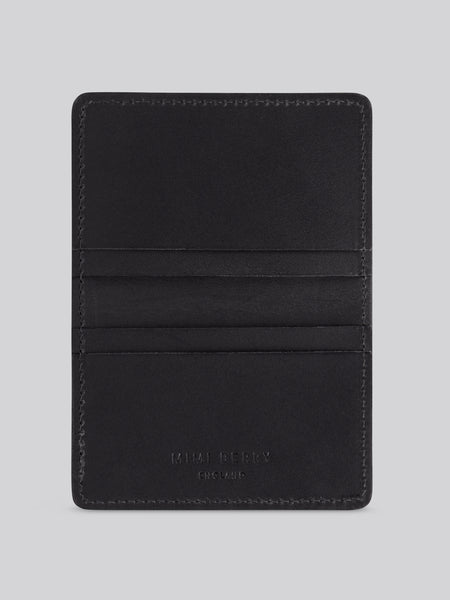 Bifold Card Wallet - Black