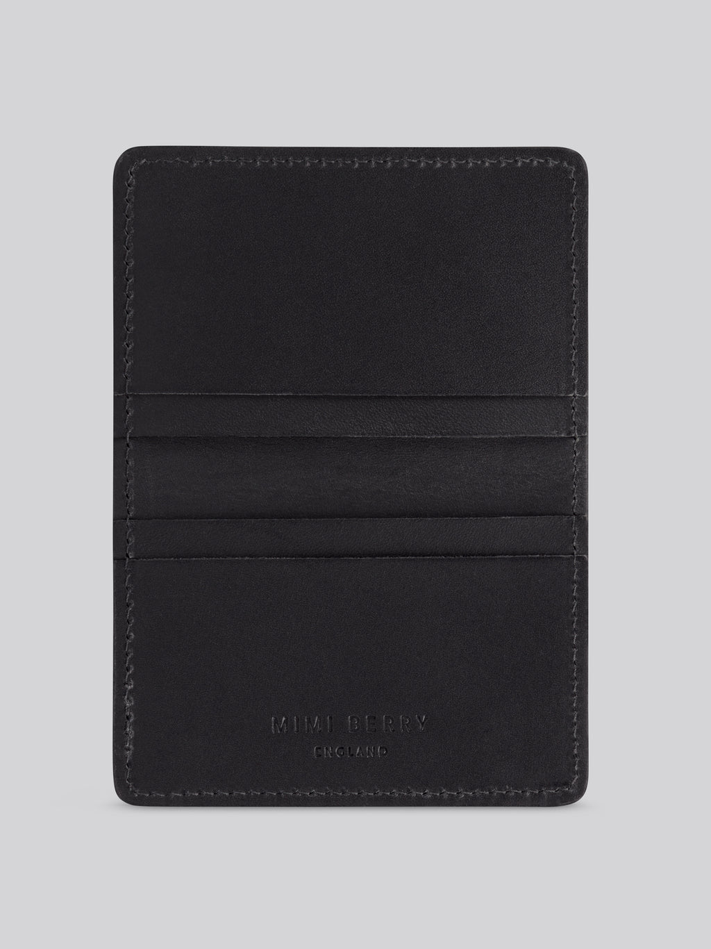 Bifold Card Wallet - Black
