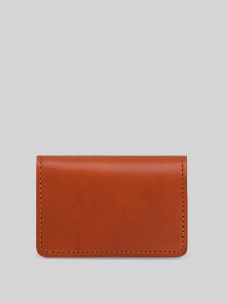 Bifold Card Wallet - Chesnut