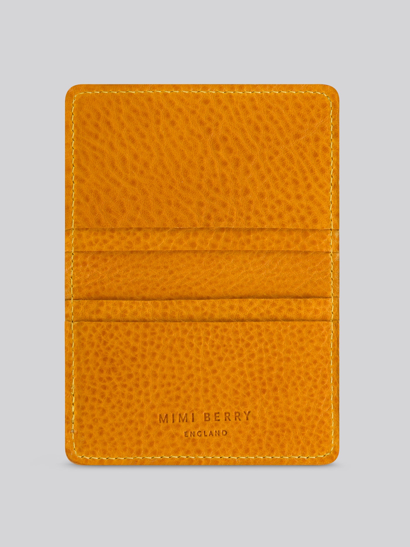 Bifold Card Wallet - Grainy Yellow}
