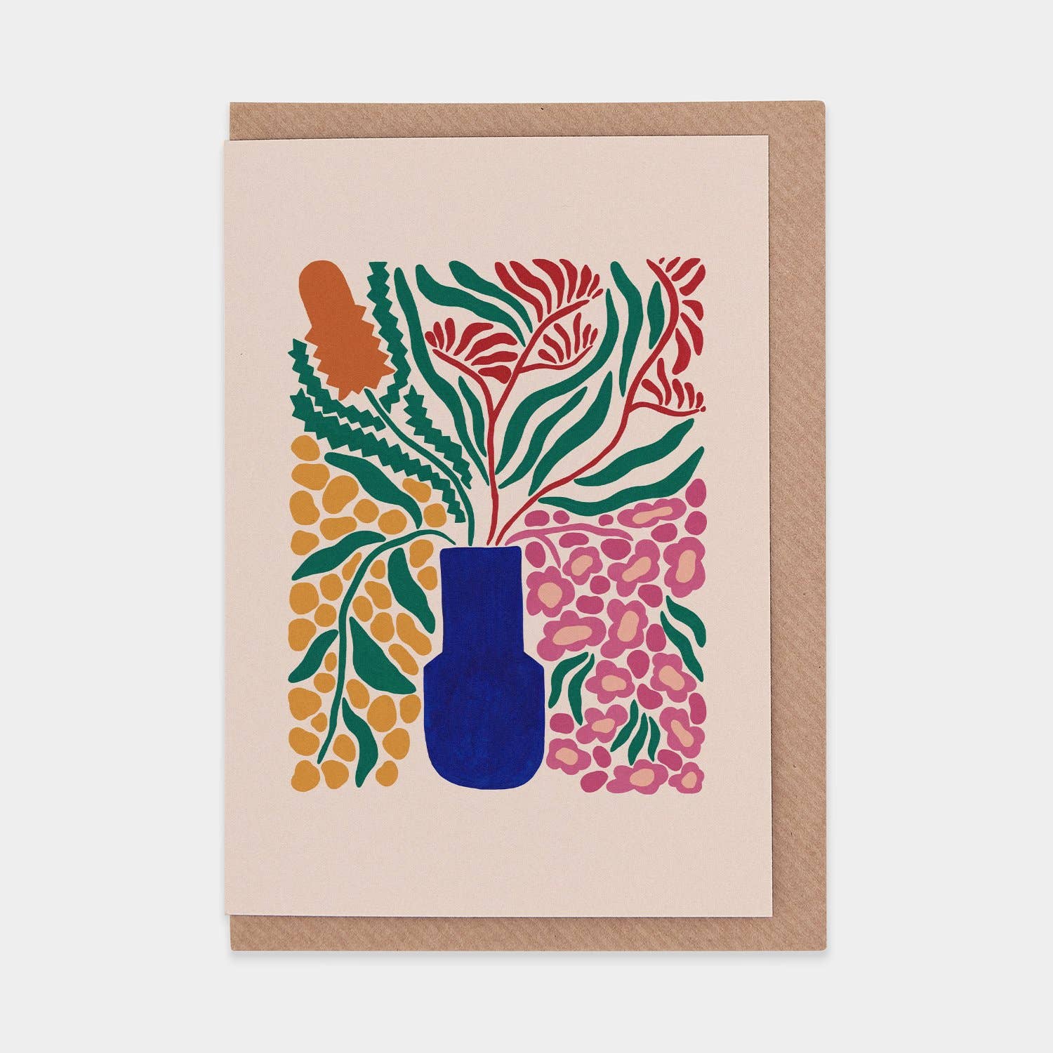 A Bunch of Natives Greetings Card