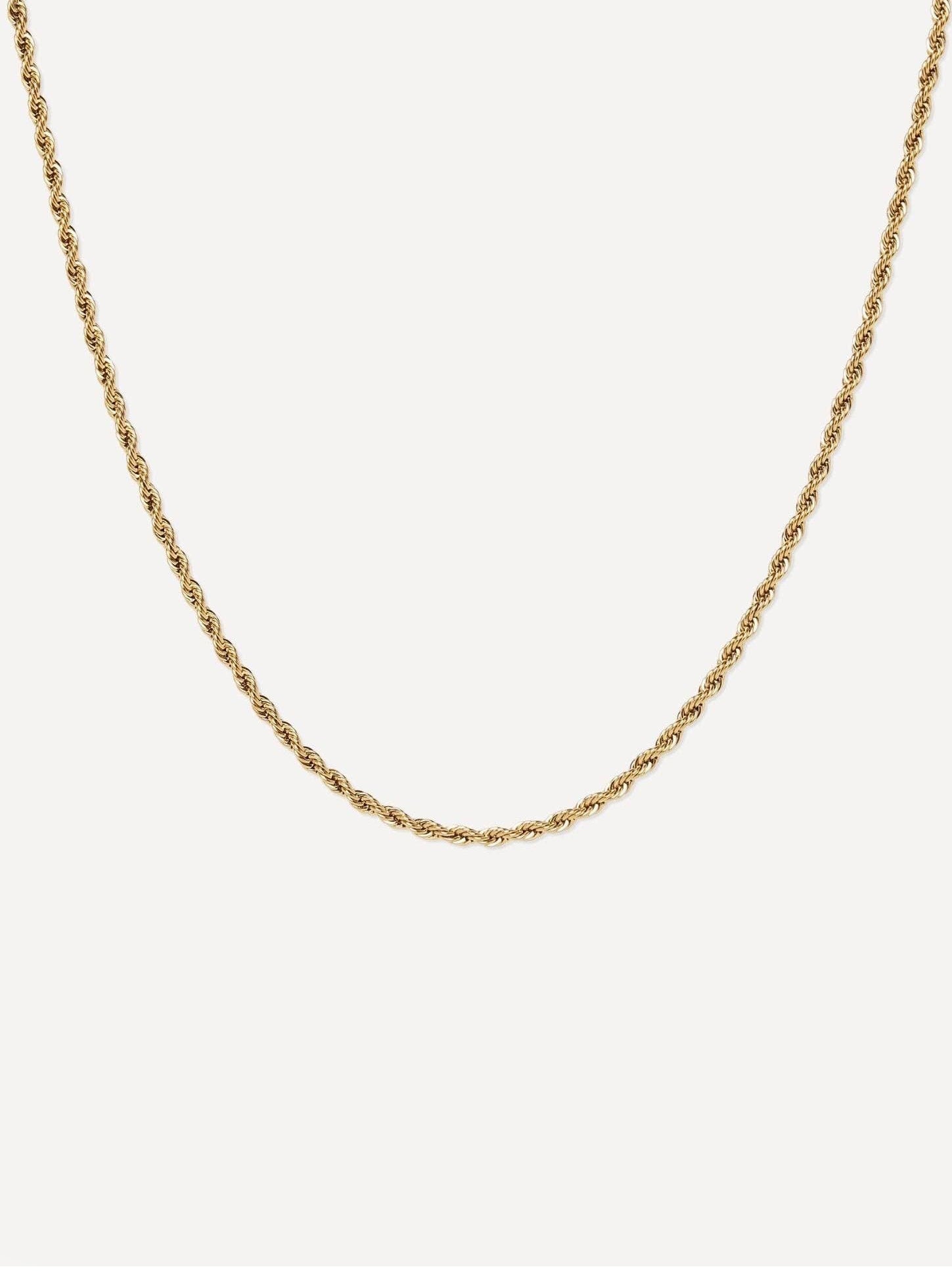 Rope Chain Necklace by And Danu