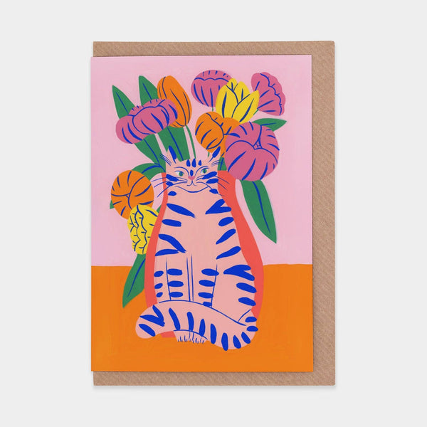 Orange Bouquet Cat
