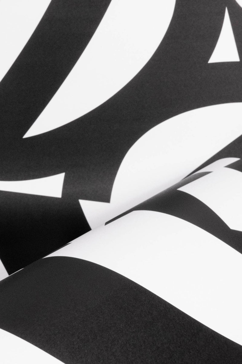 Monochrome Shapes & Collage Gift Wrap