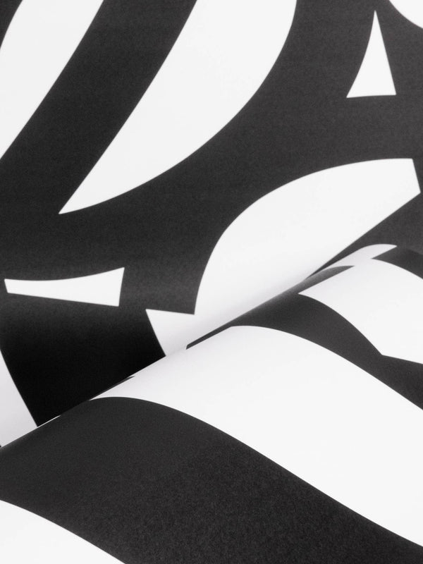 Monochrome Shapes & Collage Gift Wrap