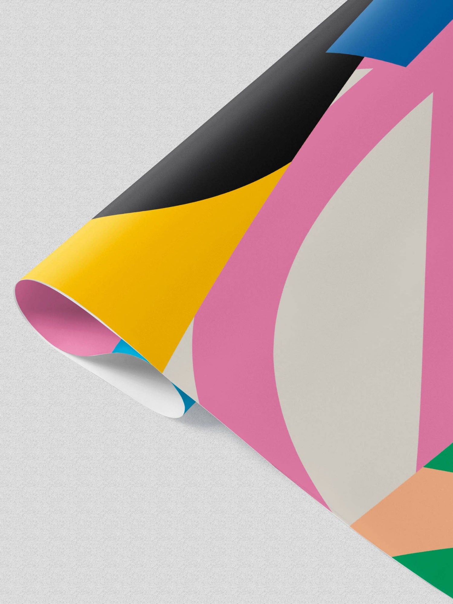 Colourful Shapes & Collage Gift Wrap