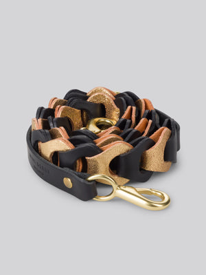 Linked Strap - Black & Gold