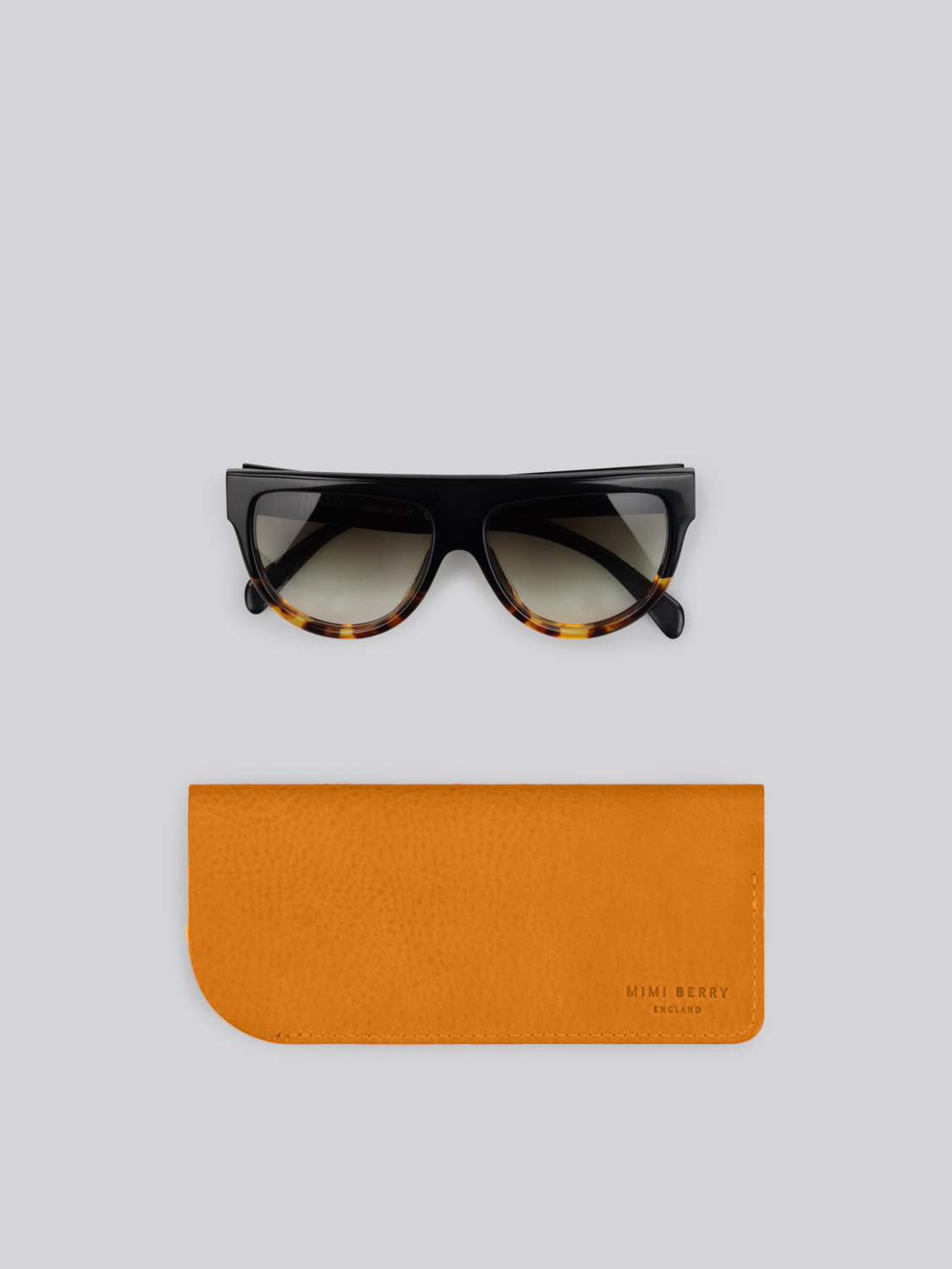 Sunglass Case - Grainy Yellow