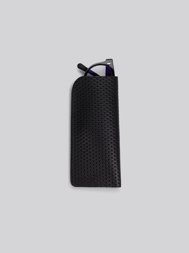 Glasses Case - Weave Black