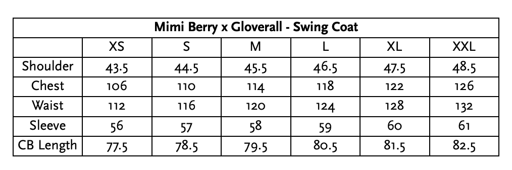 Gloverall Swing Coat - Black