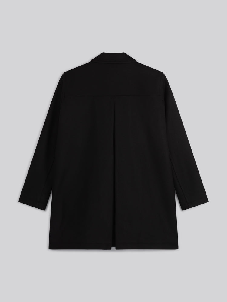 Gloverall Swing Coat - Black}