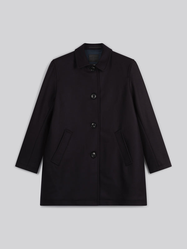 Gloverall Swing Coat - Navy