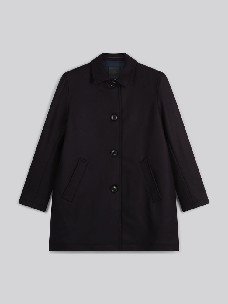 Gloverall Swing Coat - Navy}