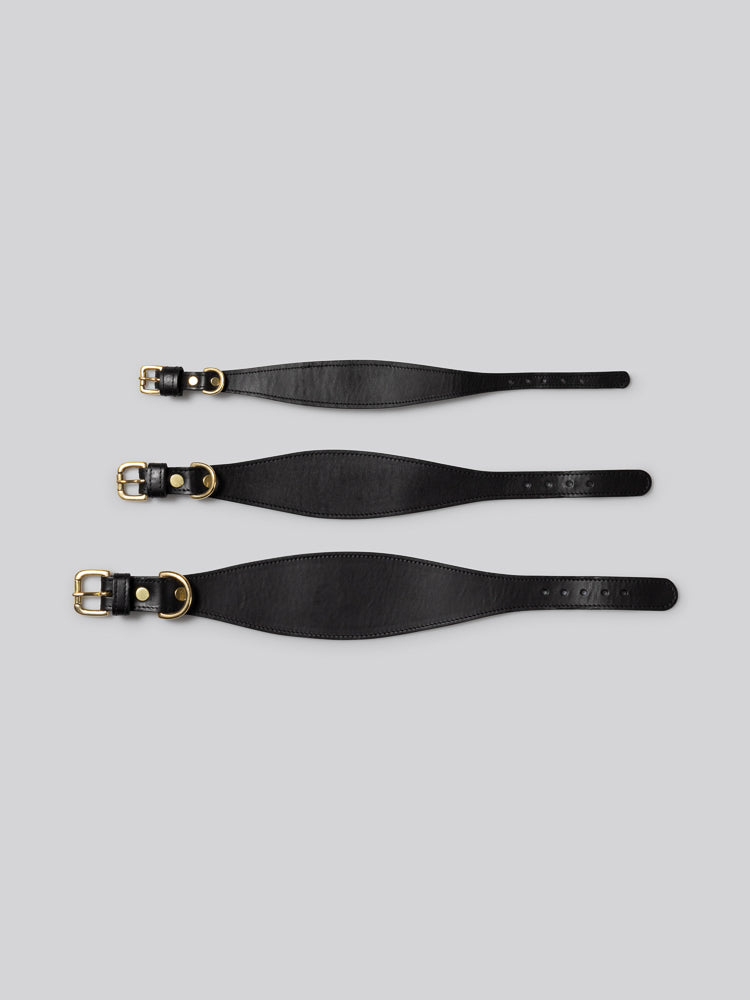 Sighthound collar - Black -  Large